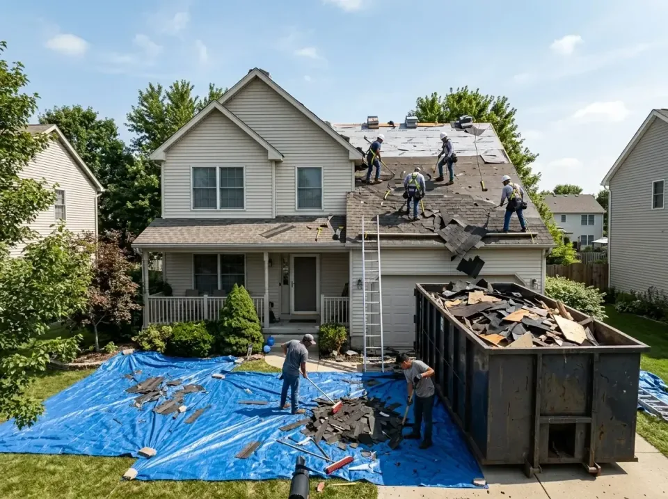 roof-replacement-debris-remova-004 — frequently asked questions, Cheapest Dumpster Rentals in Apopka, FL